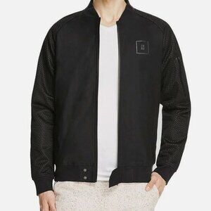 Zanerobe Hive Bomber Jacket Black Mens Size Small